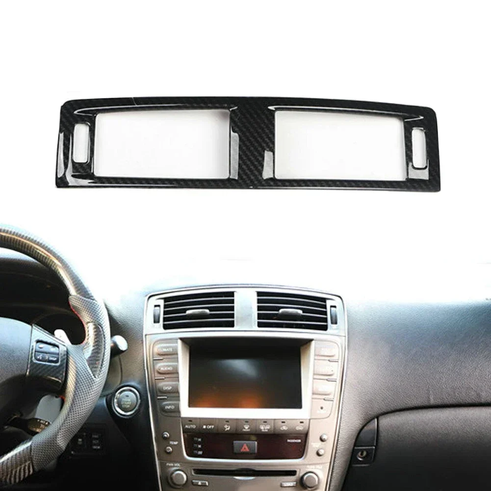 

Накладка на среднюю вентиляционную крышку из углеродного волокна для Lexus IS 250 2006-2011, накладка на среднюю вентиляционную крышку воздуховыпускного отверстия