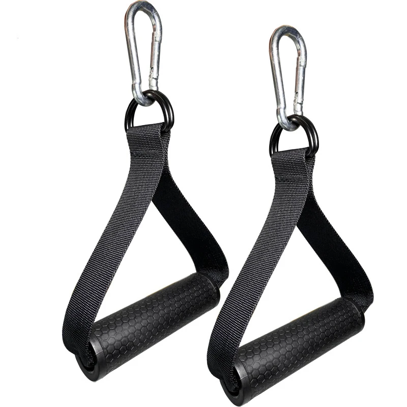 

1pair Pull Rope Handle Resistance Bands Foam Handle Yoga Exercise Workout Gym Training Arms Strength Fitness Free Shipping Items