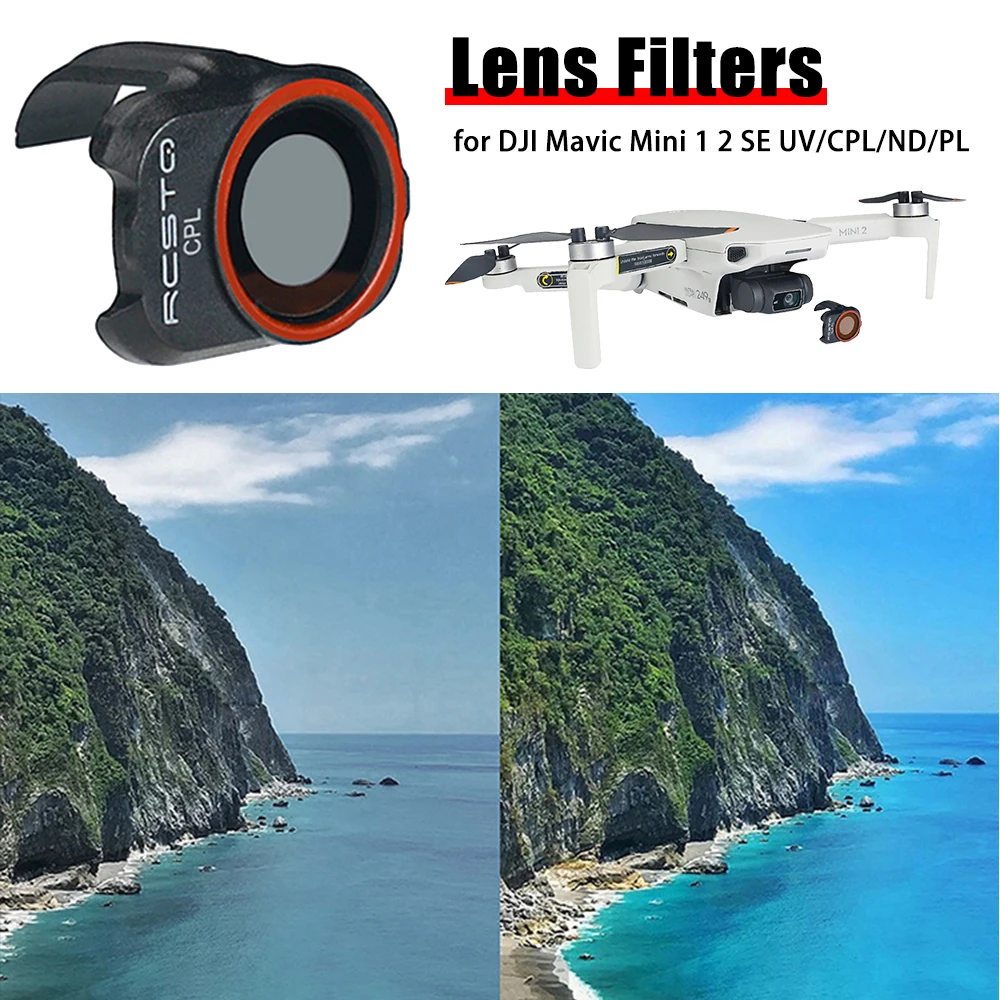 Защитное стекло для объектива камеры DJI Mavic Mini 1 2SE