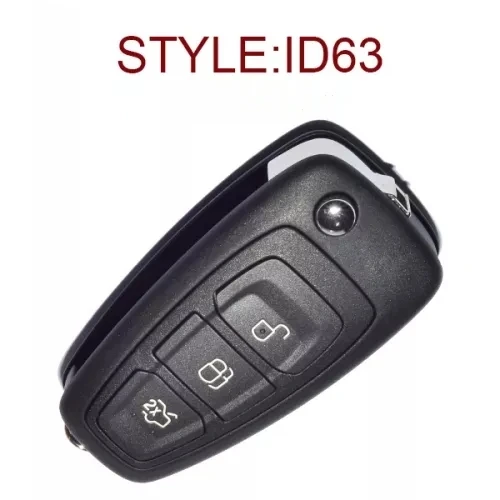 

OEM 3 кнопочный Автомобильный ключ для Ford AM5T-15K601-AD/AE/AF 434 МГц 4D63 чип