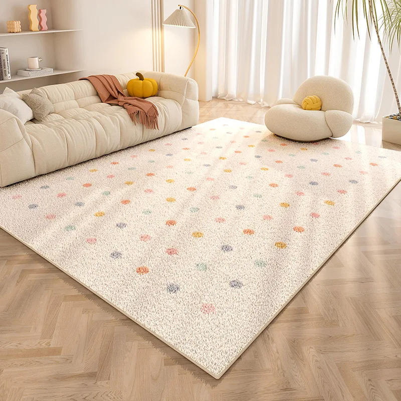 

Nordic Minimalist Living Room Sofa Coffee Table Carpet Ins Style Bedroom Bedside Non-slip Carpets Leisure Office Study Rug