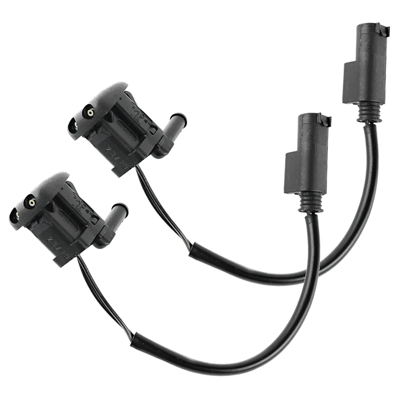 

Left & Right Windshield Washer Nozzle Heated Windscreen Sprayer Jet LR040670 For Land Rover Range Rover L322 2002-2012