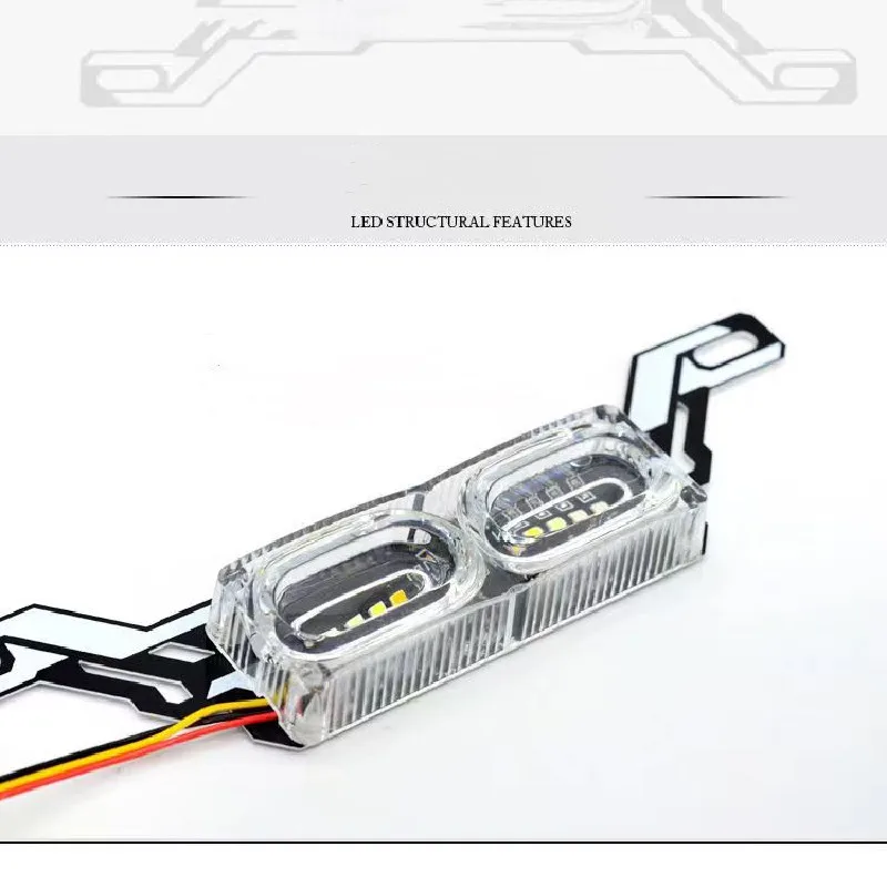 Универсальный модифицированный задний фонарь для мотоцикла 12 В |