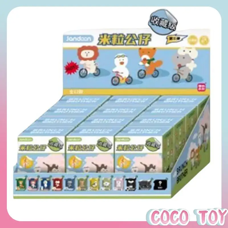 Фото Коллекционные мини-фигурки Jiandong Creative Toast Brothers Mini Pellet Series Wave 3 в слепой коробке, милые мини-фигурки для настольного декора, унисекс-подарок №4