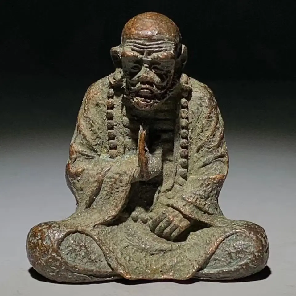 Китайская сборная бронзовая статуя геомантическое богатство благоприятное