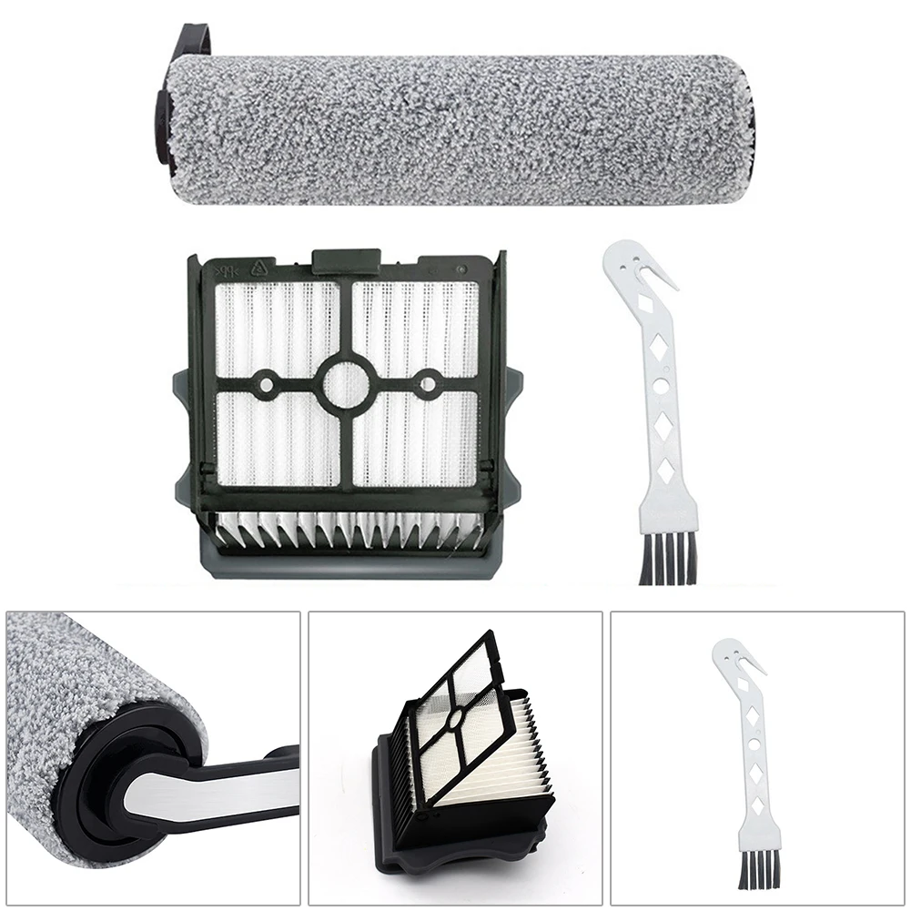 

Filter Roller Brush For Tineco Floor ONE S5 Wet Dry Vacuum Cleaner Floor Washing Replacement Spare Parts Accessories