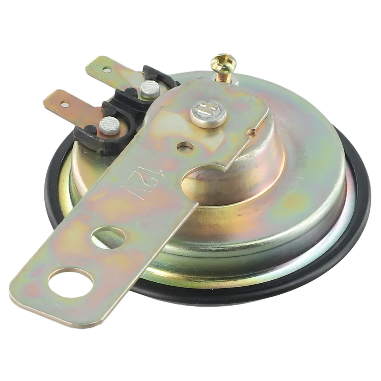 1 шт. мотоциклетный звуковой сигнал DC12V черный электрический сильный шок Universa-l