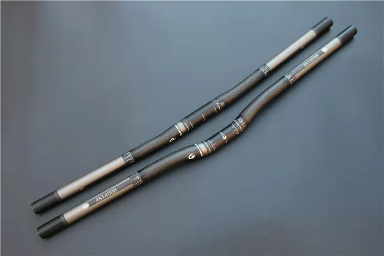 Карбоновый руль Mtb велосипедный 31 8*660/690/720 мм 3K матовый черный для аксессуаров