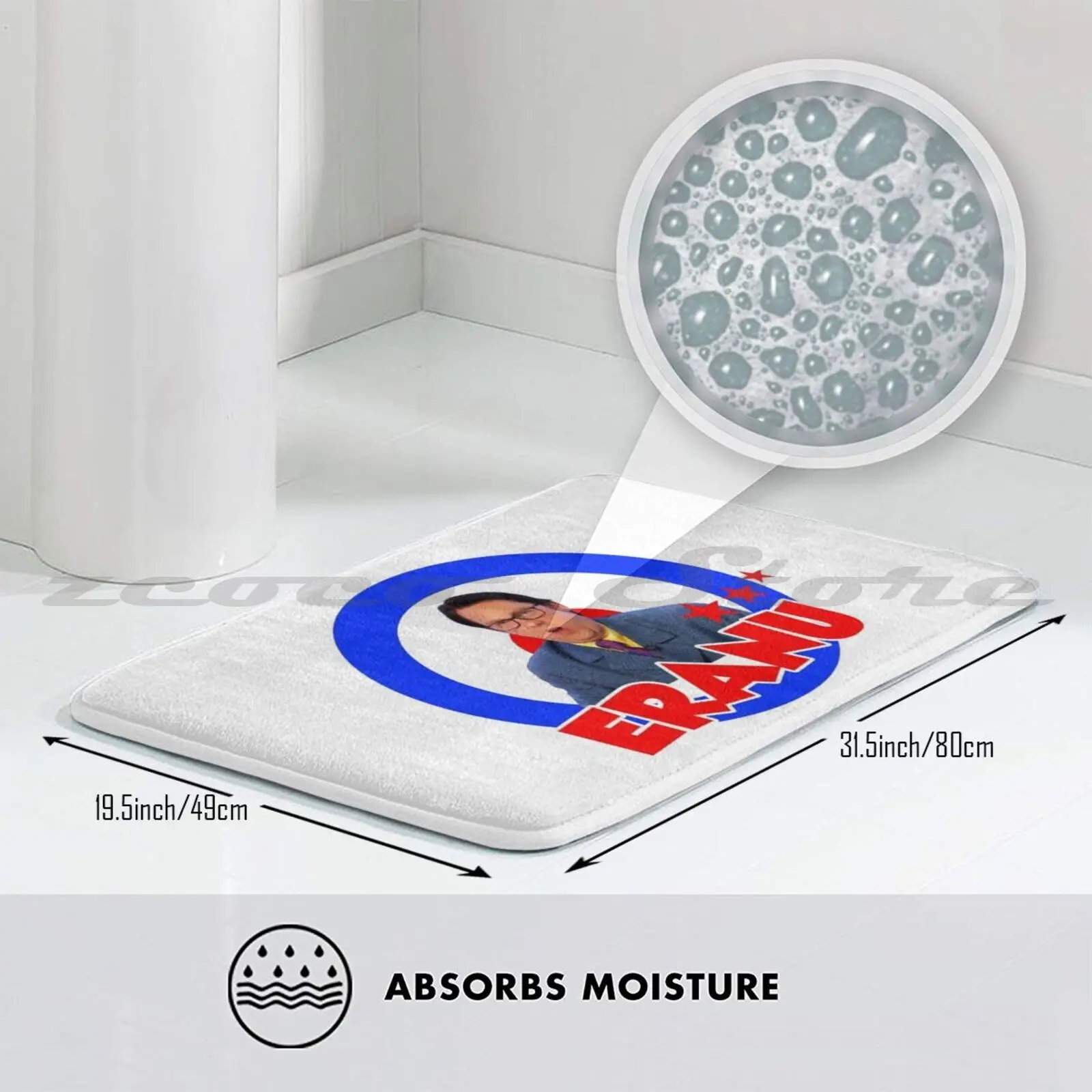 Мягкий Нескользящий Коврик с изображением медвежонка коврик подушка для ковра