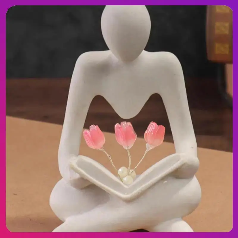 

ABKL Абстрактная фигура Тюльпан ночник пластик