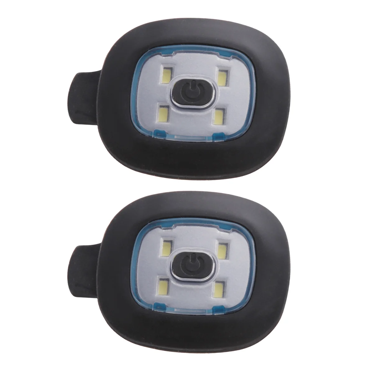 2 шт. USB перезаряжаемый светильник для светодиодной шапки сменная налобная шапка