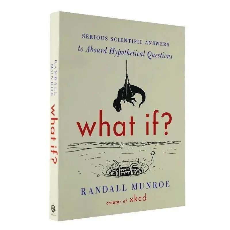 

Those Strange and Worried Questions "English Original Paper Book Humorous Q&A Comics Fun Popular Science Books