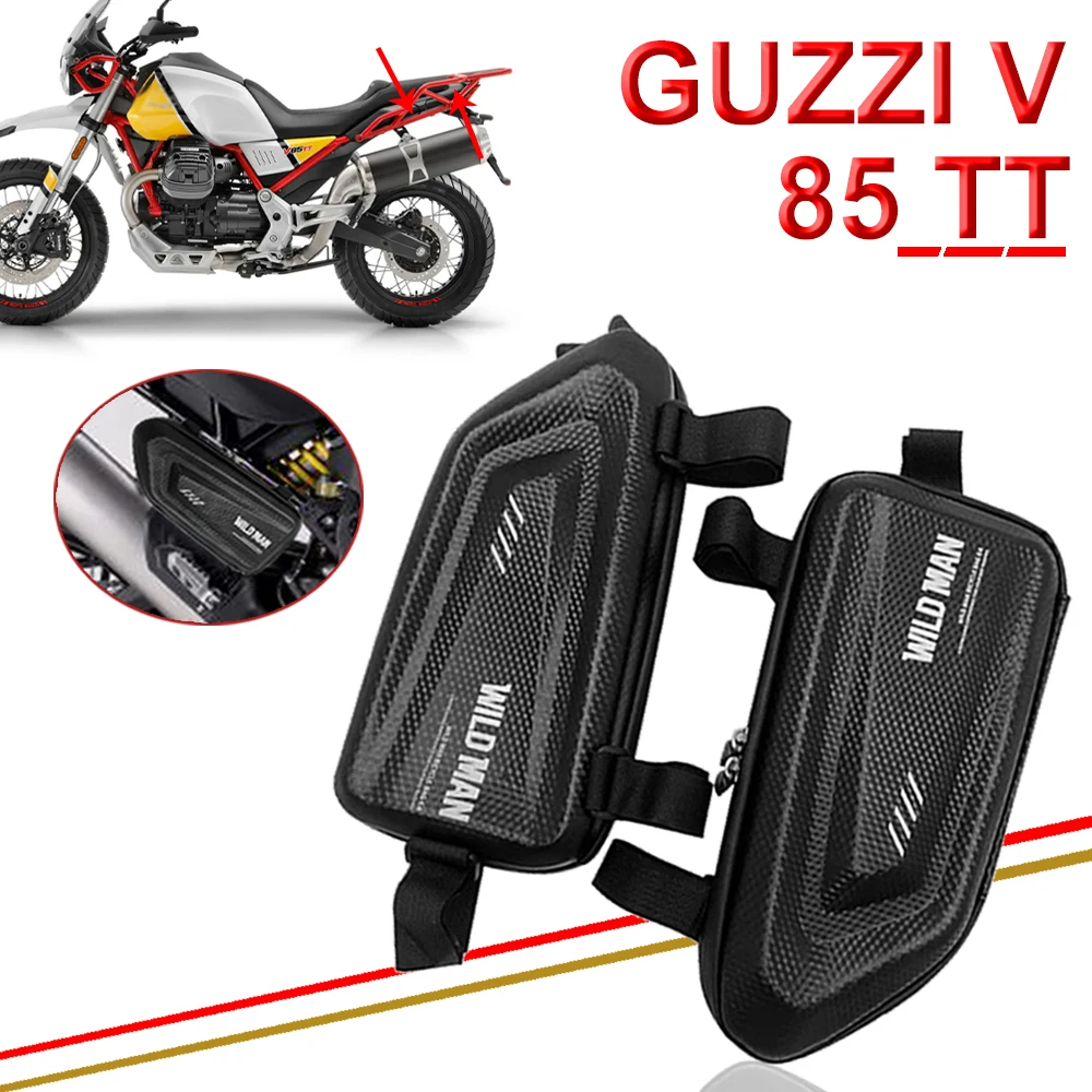 

For MOTO GUZZI V 85 TT V85TT V85 TT 85TT 2020-2022 motorcycle modified side bag waterproof triangle side bag hard shell bag