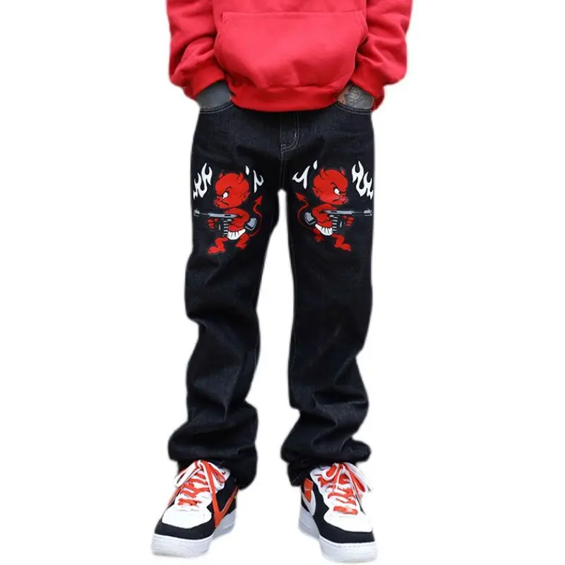 Men's jeans American street little 