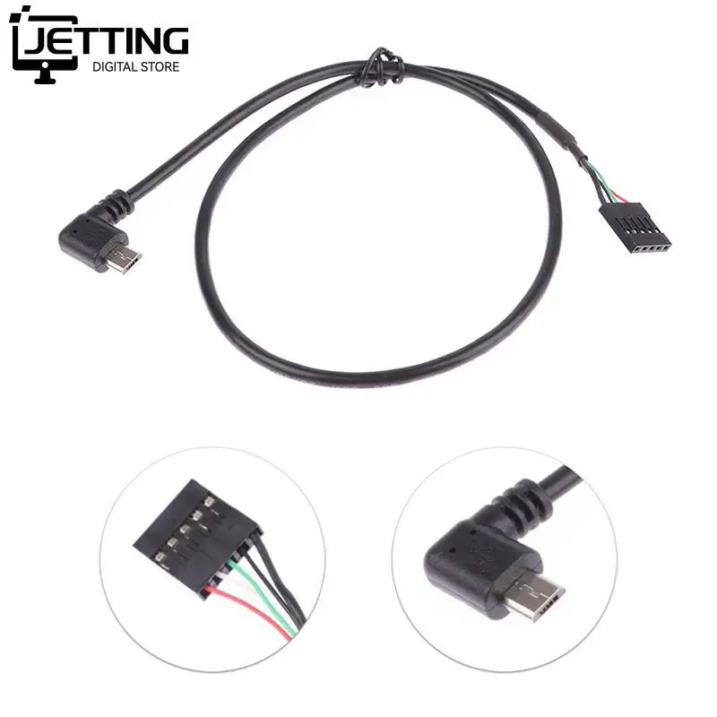 

Материнская плата USB кабель для передачи данных Micro 5Pin левый правый изгиб штекер/DuPont 2,54 мм 5P 0,5 м Android телефон Mini USB кабель для зарядки и передачи данных