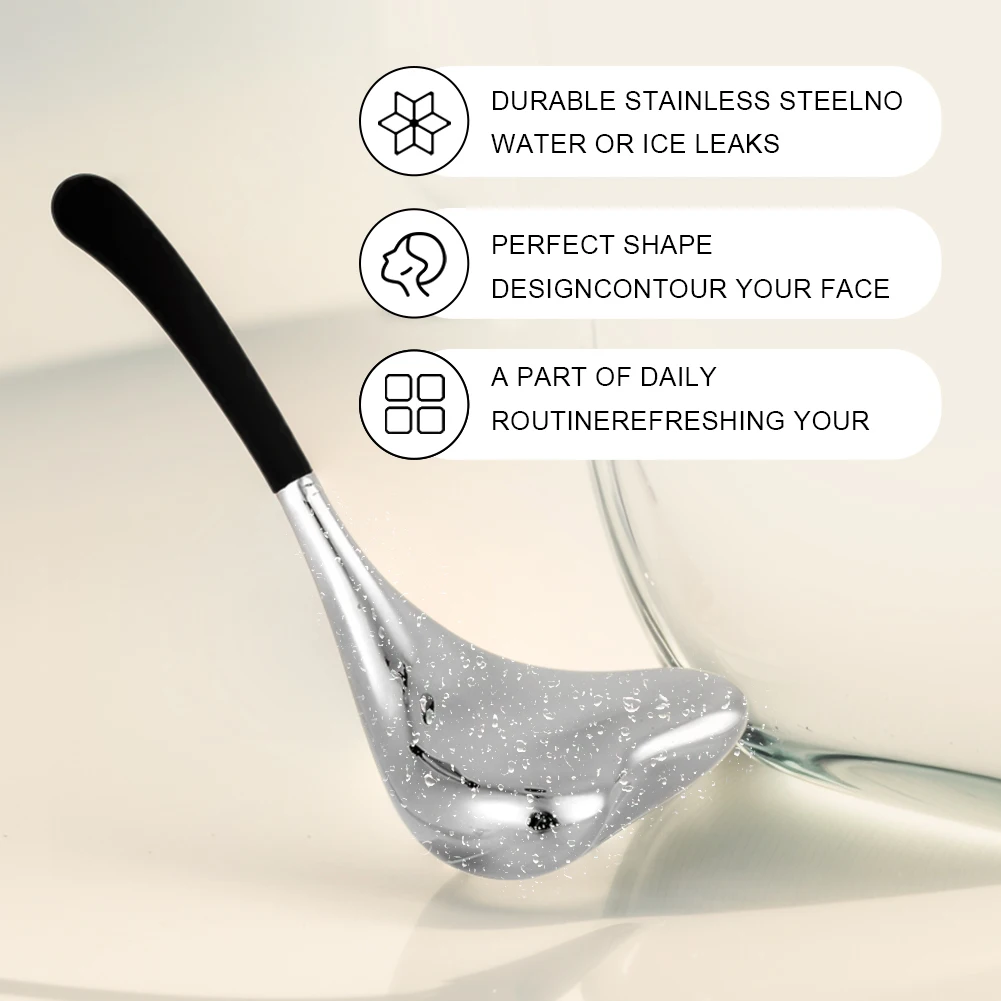 Ролик для массажа лица из нержавеющей стали