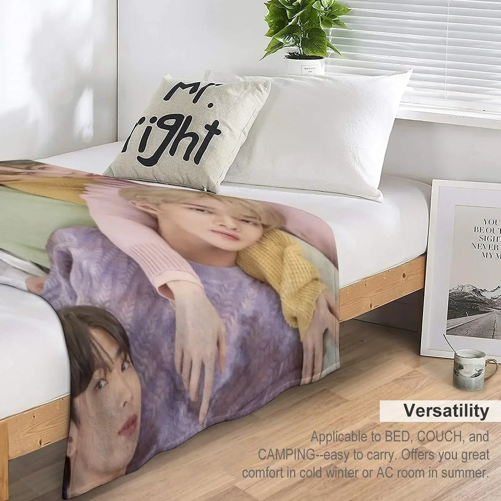 CIX - 'OK' Эпизод 1: OK Not Teaser Pictures 458 BX Seunghun Yonghee Bae Jinyoung Hyunsuk KPOP Boy Band Group Плед