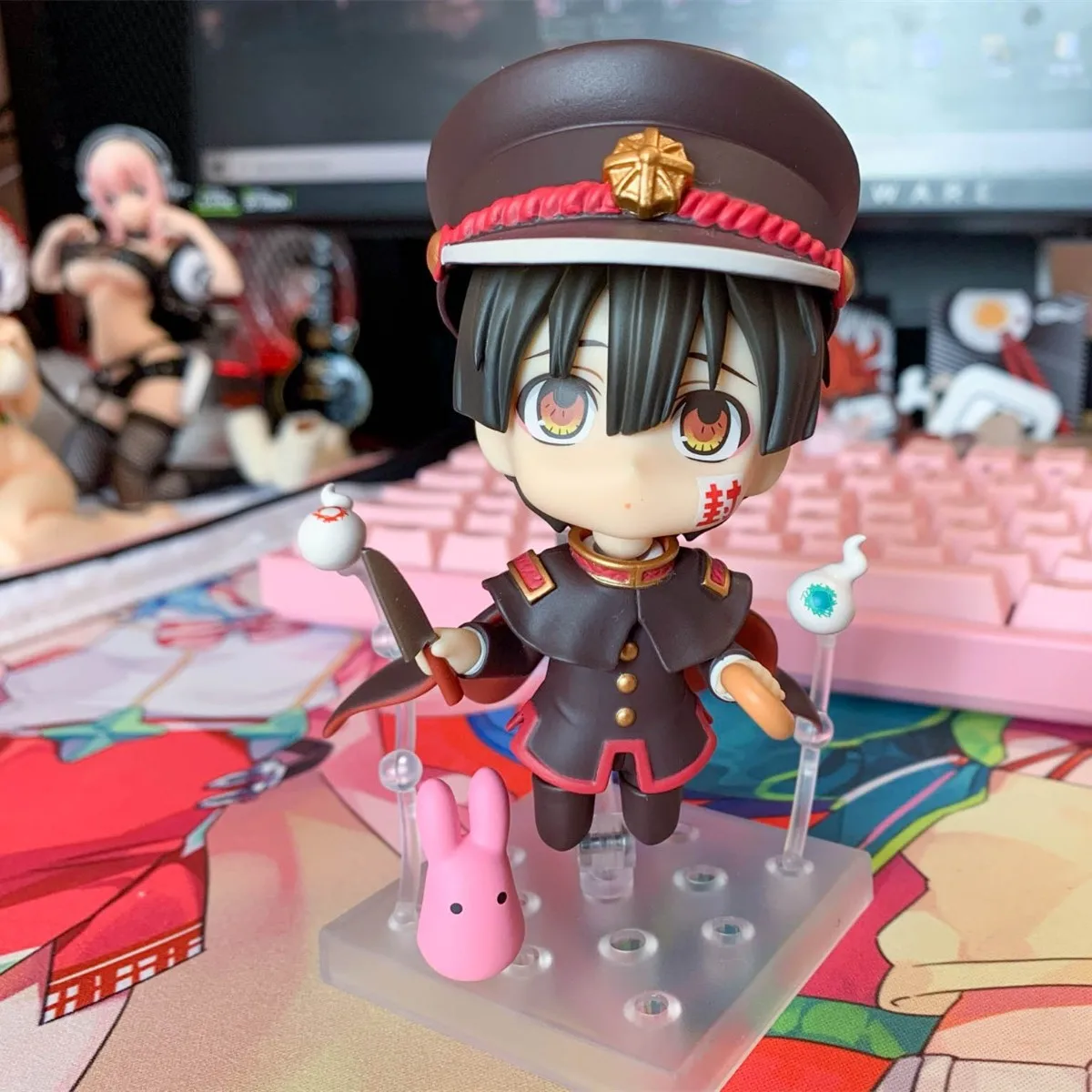 Экшн-фигурка Hanako-kun в туалете аниме высота 10 см 1341 Figma Yugi Amane Сменное лицо несколько