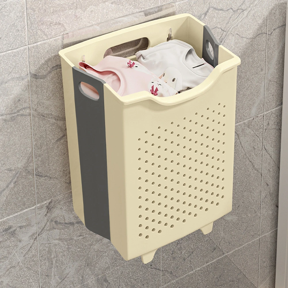 Складная корзина для белья XMSJ, полипропилен