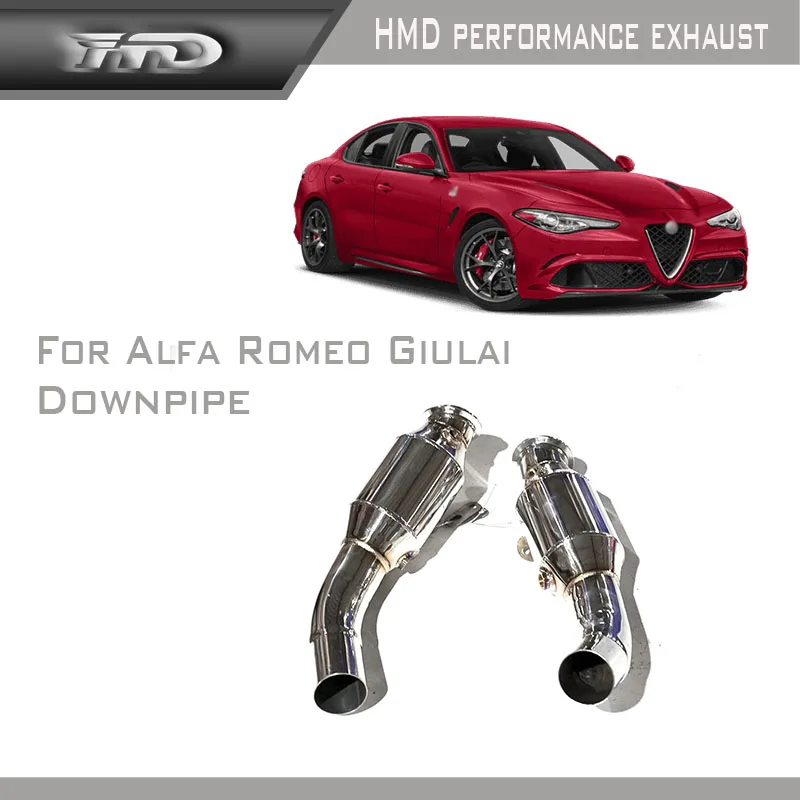 

For Alfa Romeo Giulia Stelvio Exhaust Downpipe