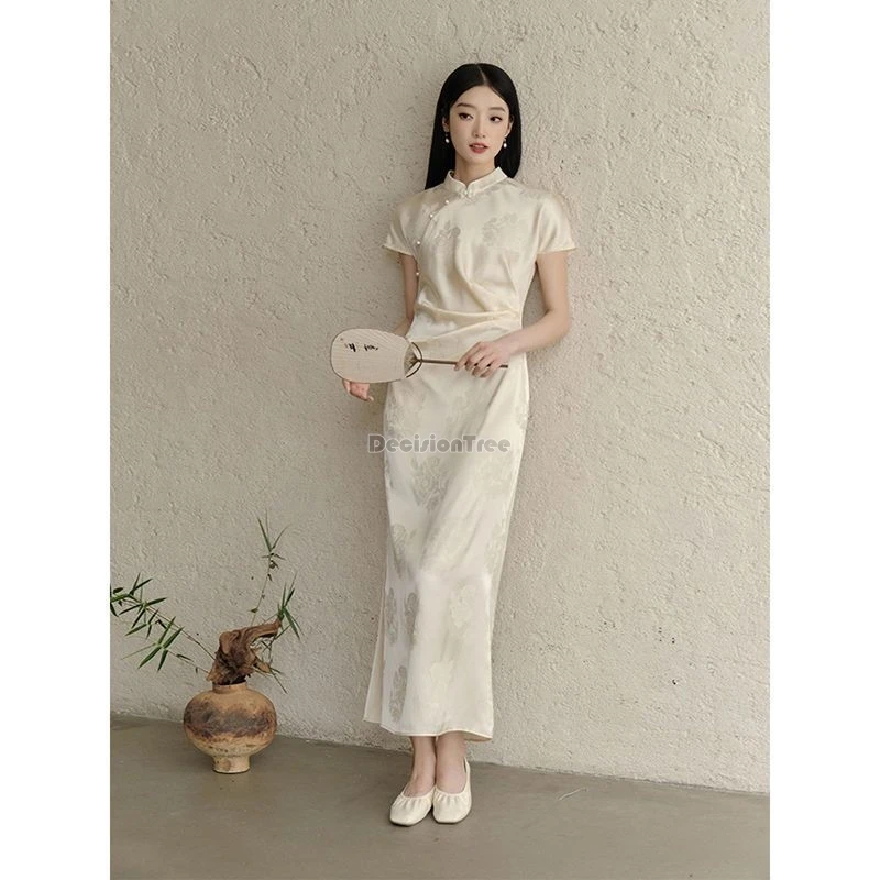 Женское летнее платье Cheongsam DecisionTree