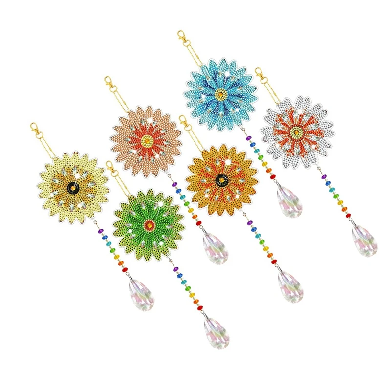 Ветряной Спиннер сделай сам 6 штук двухсторонняя краска подвесное украшение для