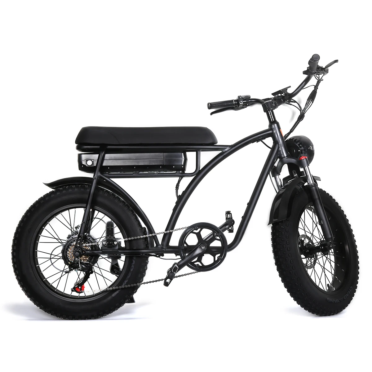 

lcd display pedal assist bikes 500W 750W 1000W 48v battery city electric bicycle 73 fat bike tires 20x4 e fat bike