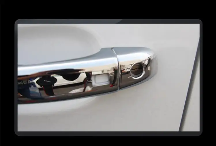 Наружные дверные ручки автомобиля декоративная рамка крышка хромированная