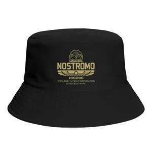 Nostromo USCSS Bucket Hat Polyester Men Teenagers Fisherman Hat Customized Cute Journey Caps