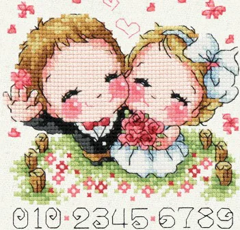 

SO4143 DIY Мини мультяшный пакет рукоделие Стич Вышивка крестом хлопчатобумажная ткань вышивка подсчет наборы для вышивки крестом