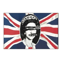 election 3x5ft 90x150cm flag of elizabeth ii flag god save the queen uk banner advertising decoration