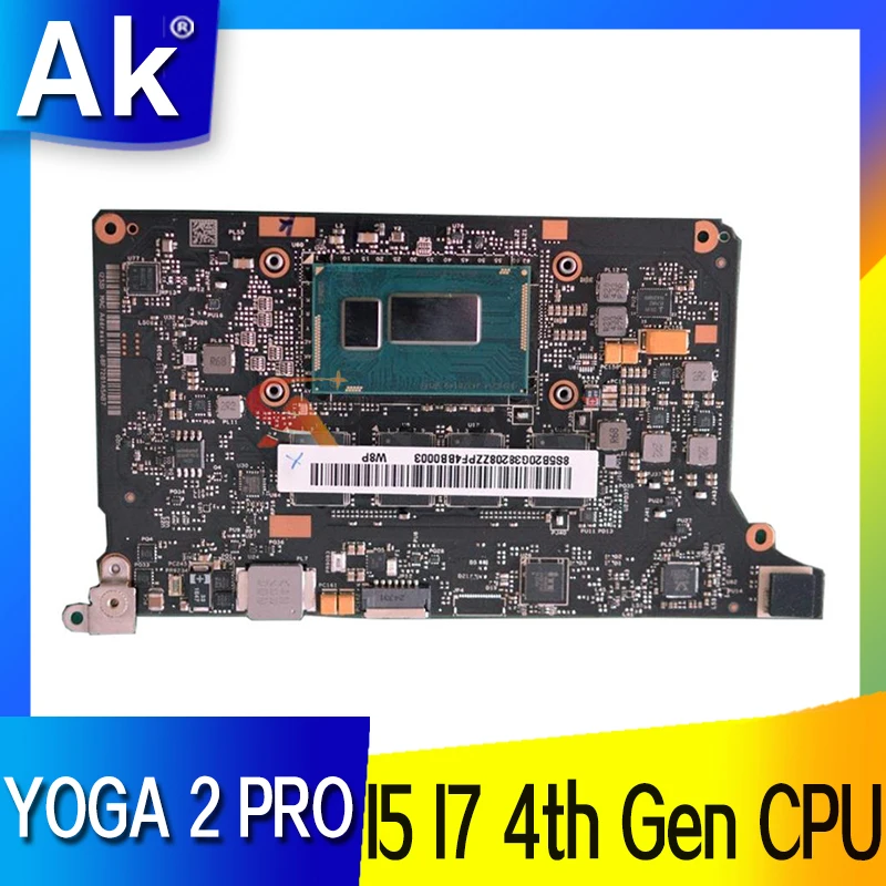 

NM-A074 материнская плата для Lenovo YOGA 2 PRO YOGA2 PRO 13 материнская плата для ноутбука процессор I5 I7 4-го поколения 4 ГБ 8 ГБ ОЗУ 100% протестированная рабо...
