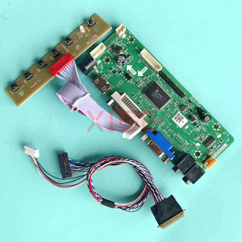 Для B101AW03 V0 B101AW06 V0/V1 плата драйвера контроллера DVI VGA 1024x60 0 матрица ноутбука LVDS 40 Pin