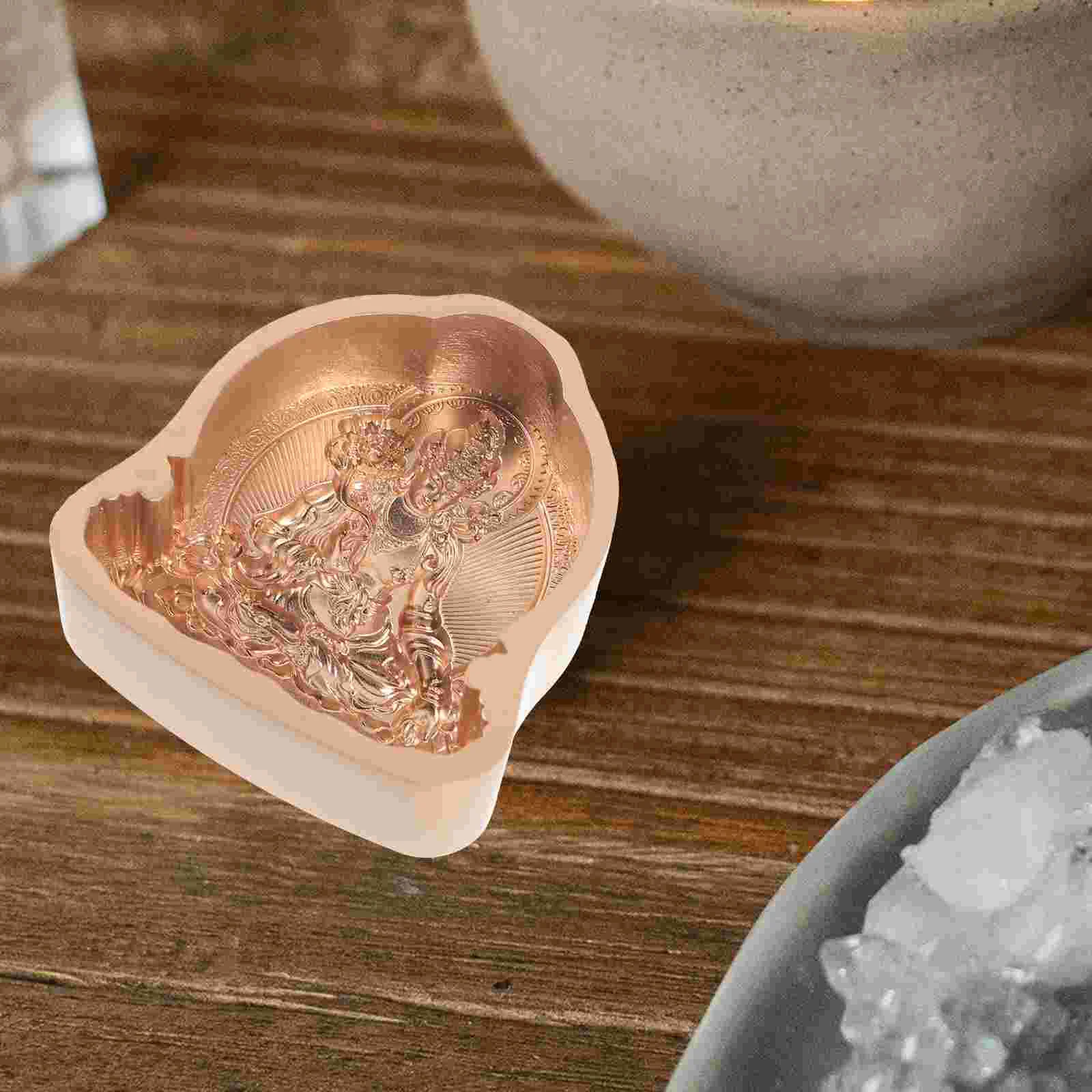 

Форма для статуй, сделай сам, маленькая скульптура из цинкового сплава, металлическая глина Huang