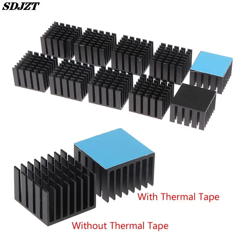 

5Pcs 14*13*6MM/22*22*15mm Heatsink Cooler W/Thermal Tape Laptop CPU Electr Chip Radiator