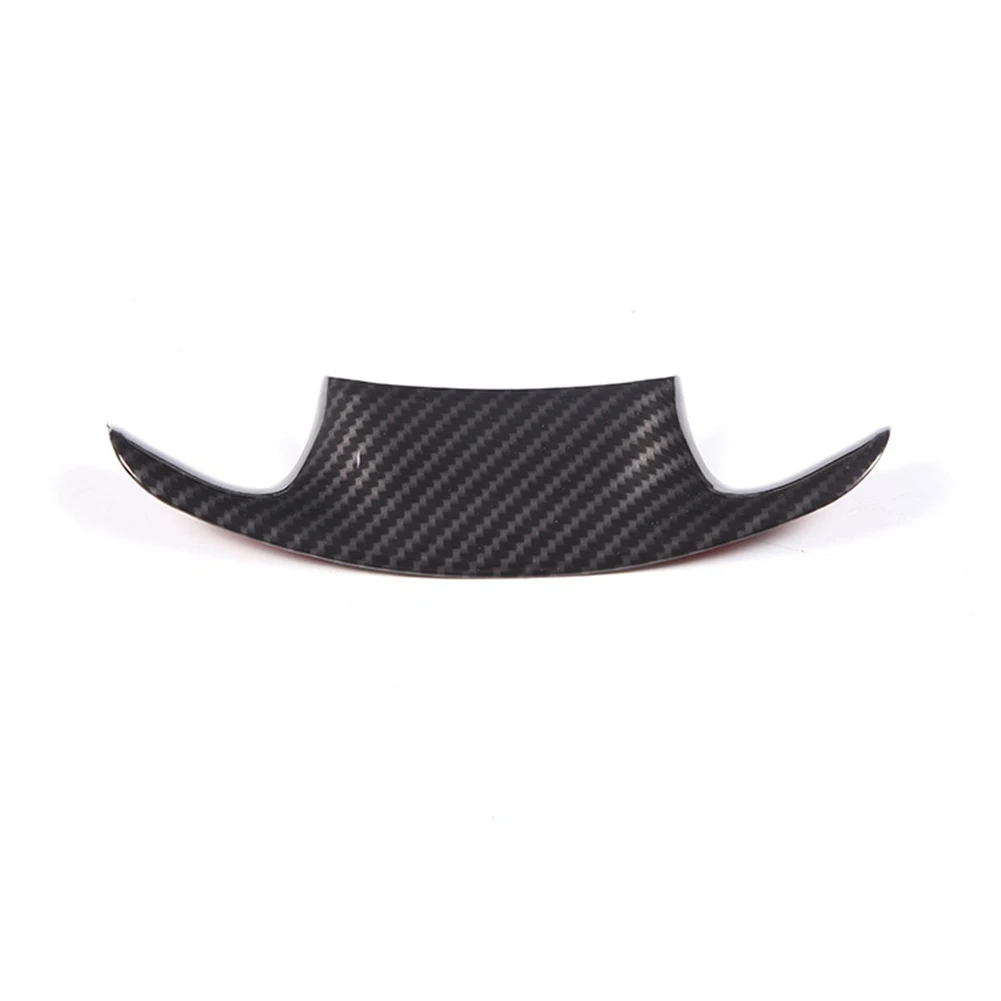 

Автомобильная панель рулевого колеса из углеродного волокна, отделка, рамка, наклейка Для C7 2014-2019