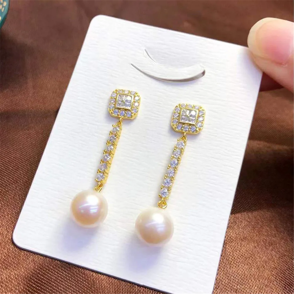 

Серьги-гвоздики из серебра 925 пробы, с жемчугом