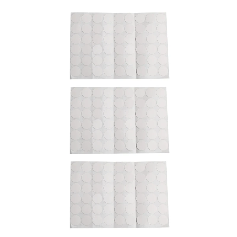 

AYHF-Wardrobe Cupboard Self-Adhesive Screw Covers Caps Stickers 162 In 1 White