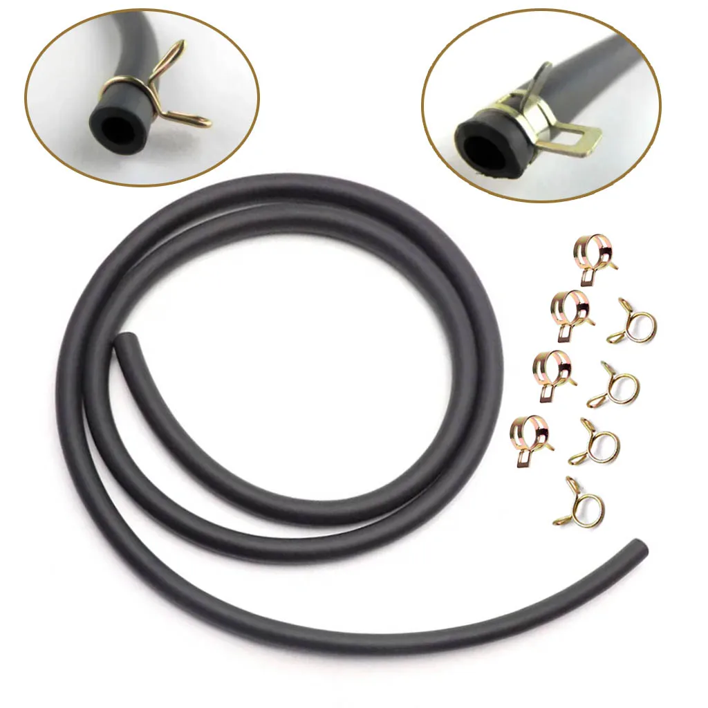 

Топливная трубка, шланг, бензиновая труба 100 см, 50 см, 4 мм * 8 мм для мотоцикла, велосипеда, квадроцикла, газовая масляная трубка, аксессуары для велосипеда