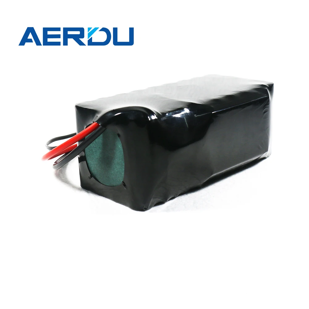 

AERDU 6s6p 24v 21ah 25.2v 18650 lithium battery pack with 40A BMS for electric motor bicycle ebike scooter wheelchair cropper