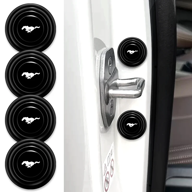 

Car Door Shock Anti-collision Silicone Pad Car Accessories for Mustang Zapatillas Miniatura Gt Shelby 2005 2015 Mujer 2012 Goods