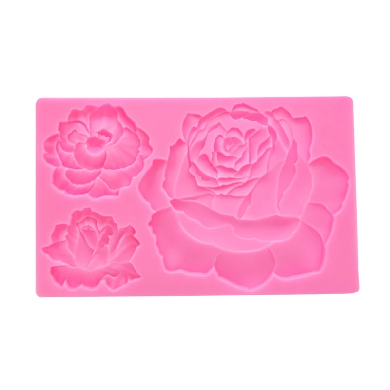 

Soap Molds Silicone Craft Mold Handmade Soap Bar Craft Family 3D Exquisite Rose