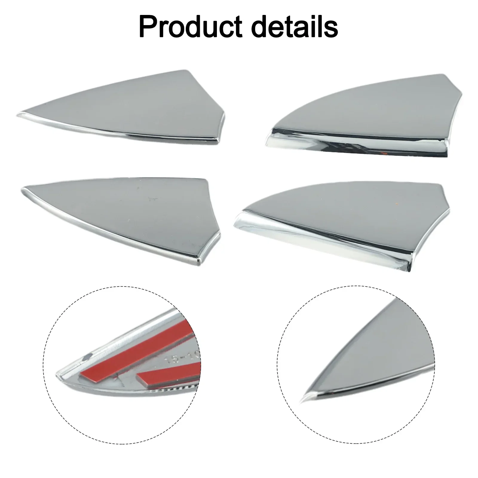 Аксессуары для стайлинга автомобилей Хромированная крышка дверной ручки Крышка