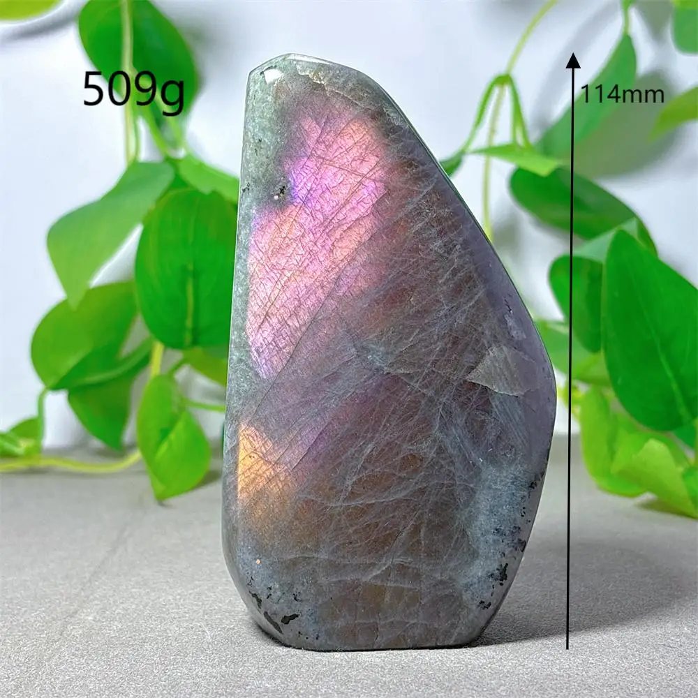 Фиолетовый лабрадорит, свободной формы