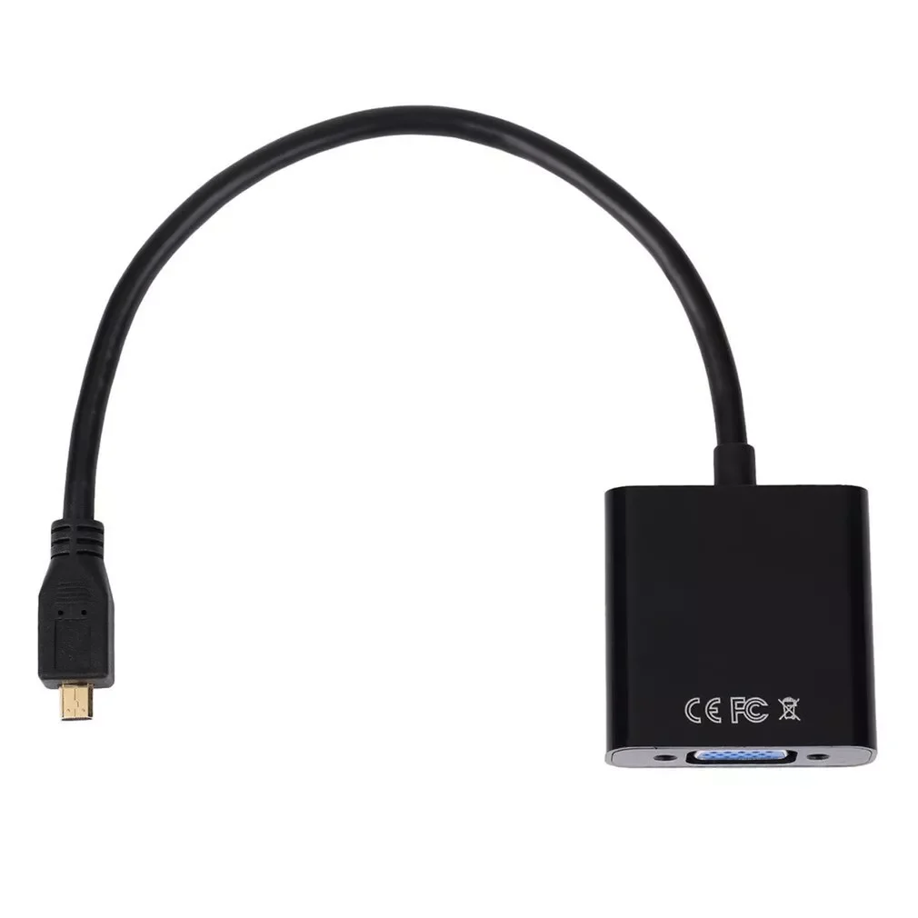 

1080P VGA to HDMI-compatible Converter Adapter VGA Adapter For PC Laptop to HDTV Projector Video Audio HDMI-compatible to VGA