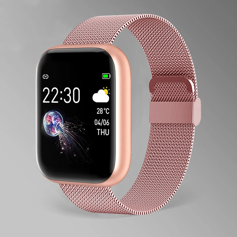 

Женские Смарт-часы I5pro, женские Смарт-часы, женские Смарт-часы для Android IOS, фитнес-трекер, спортивные Смарт-часы с сенсорным экраном