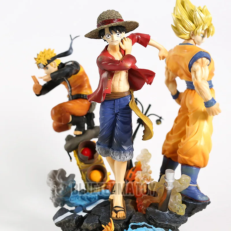 Суперсайян Сон Гоку драконий жемчуг цельная Обезьяна D Луффи удзумаки Наруто