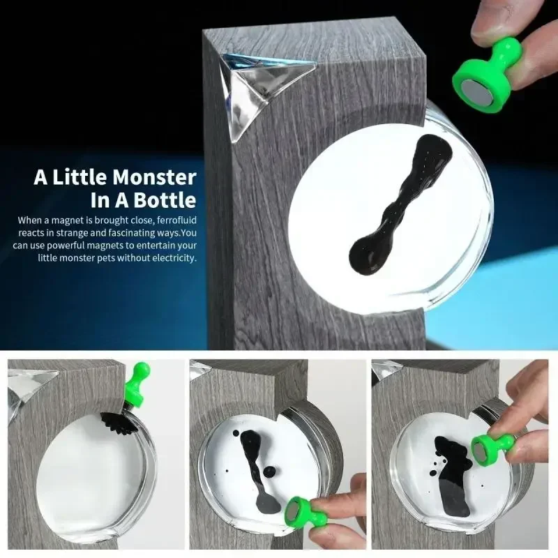 Не bluetooth-динамик! Магнитный подъемник жидкости Настольный феррофлюид динамик