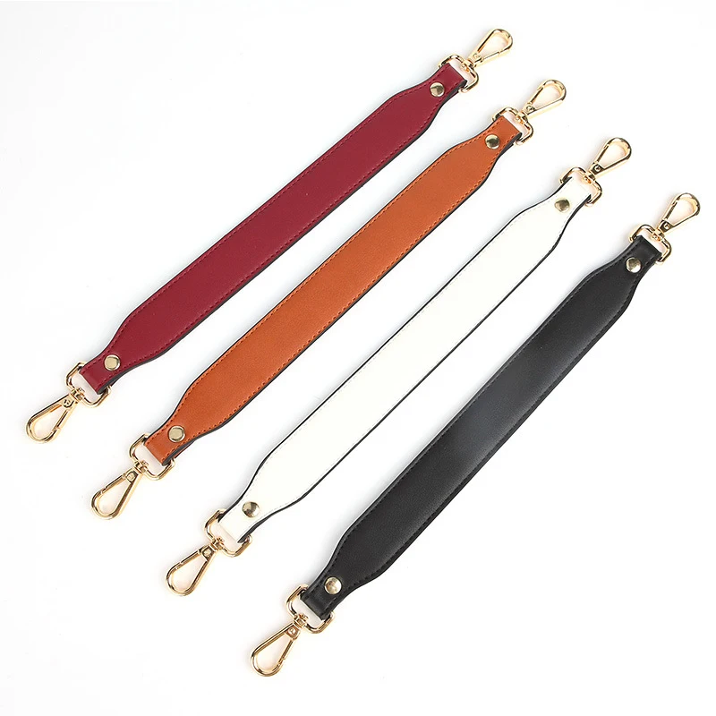 

37cm PU Leather Shoulder Bag Strap Snake Pattern Short Bags Straps Detachable Replacement Handles For Handbag Bag Accessories