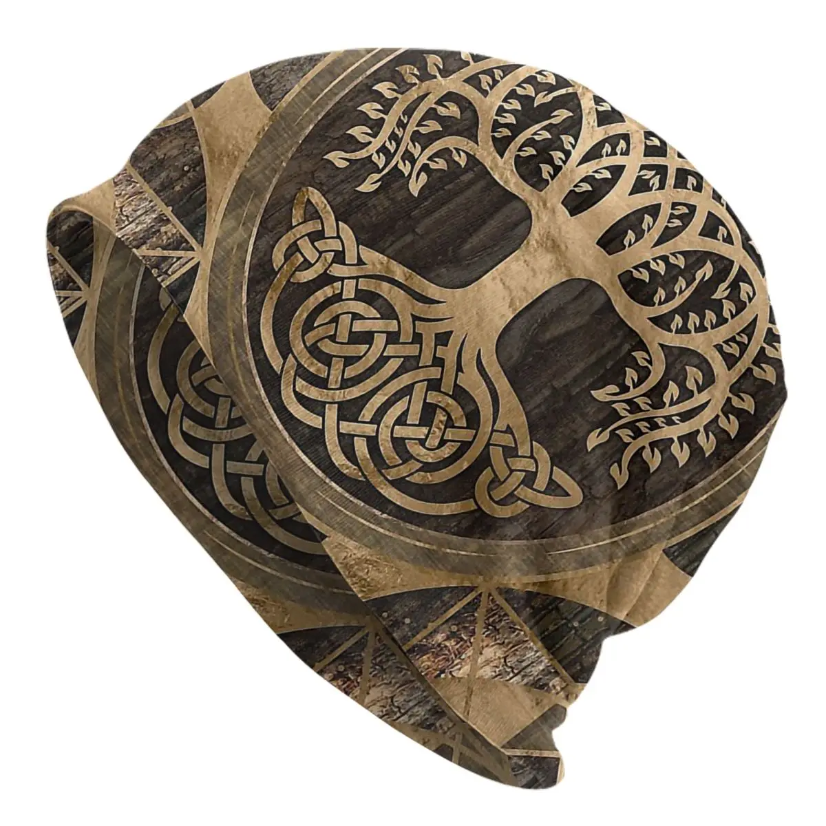 

Шляпа шапки викингов вальгалла мужская женская мужская шапка с деревом жизни игдрасил деревянная лая и Золотая шапка шапочки в стиле хип-хоп шапочки шапка s